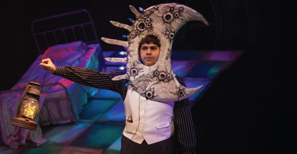 actor in moon costume